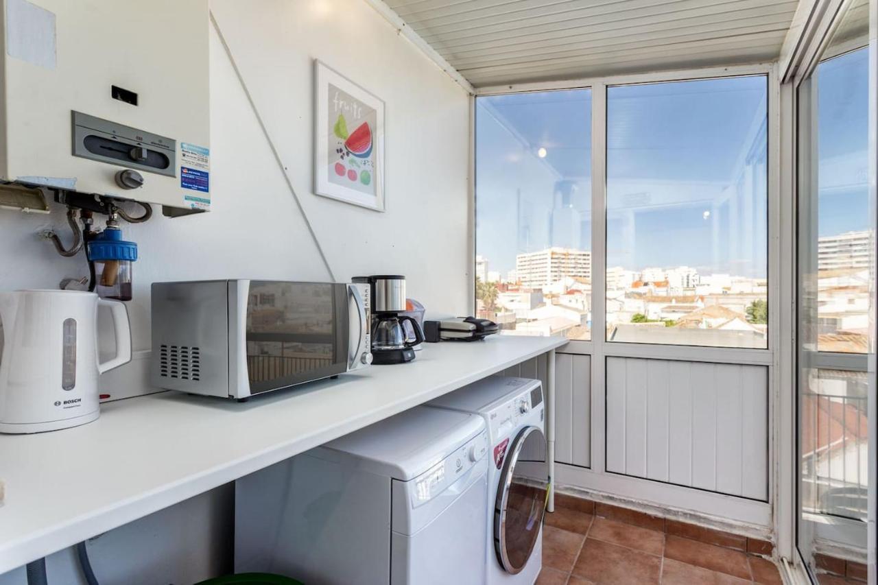 Marina Penthouse Faro Center Appartement Buitenkant foto