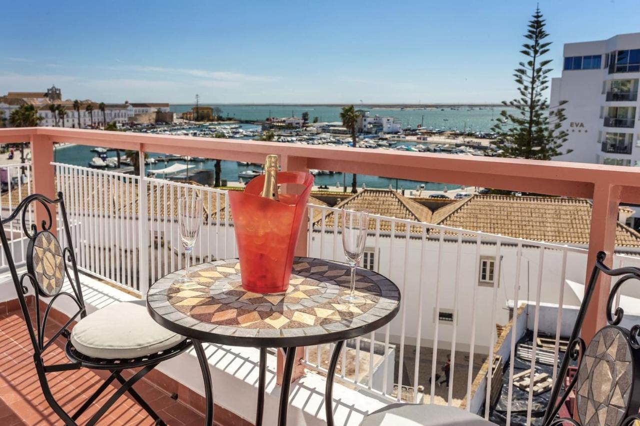 Marina Penthouse Faro Center Appartement Buitenkant foto