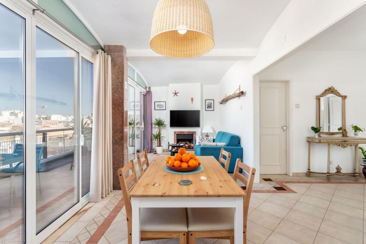 Marina Penthouse Faro Center Appartement Buitenkant foto